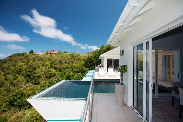 Interior living space in St. Lucia